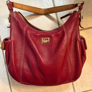 Dooney & Bourke Rich Red Hobo Bag